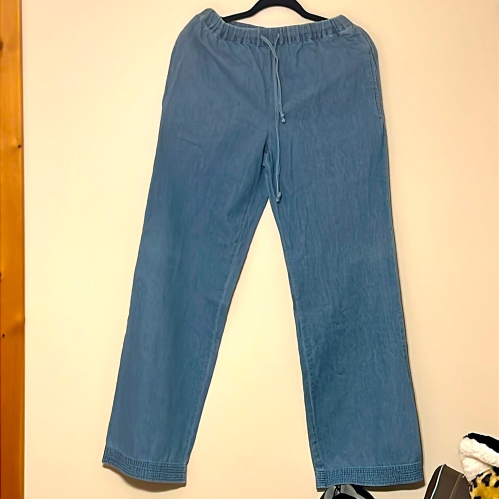 CAMI. Blue Jean Lightweight Very long Pants 👖Size 8 Tall. Like New. 100% Cotton